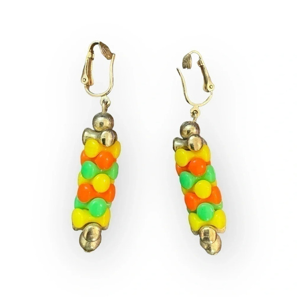 Vintage Sarah Coventry Dangle Earrings - Picture 3 of 3